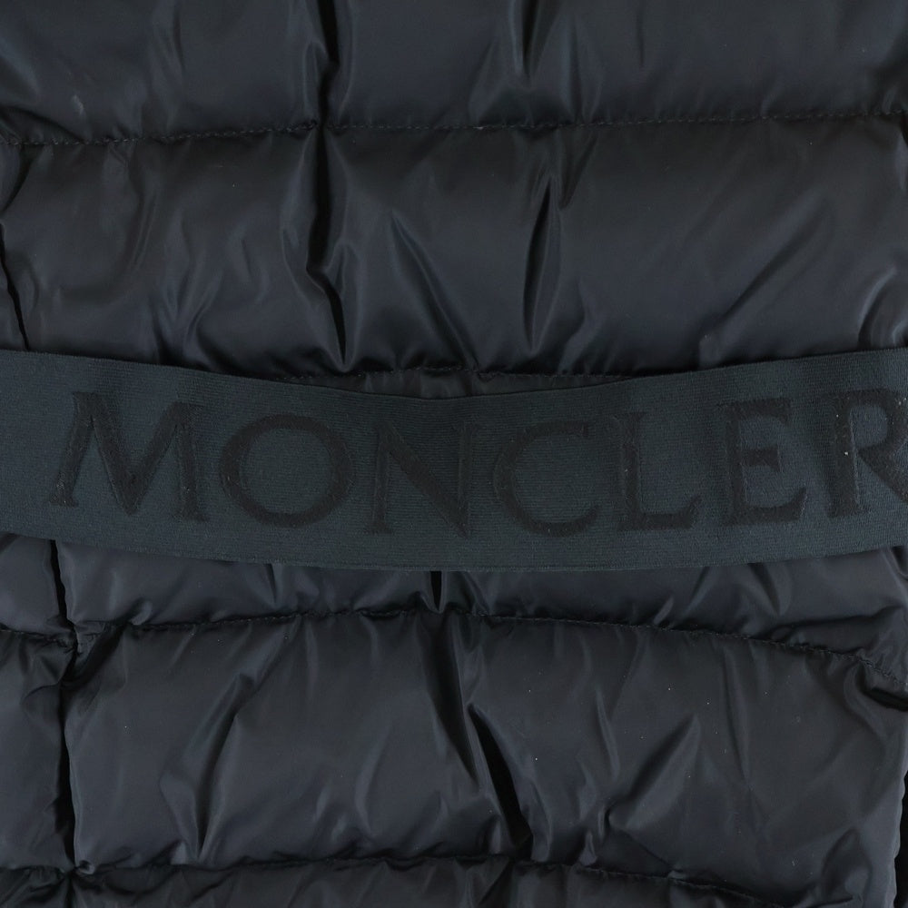 MONCLER(モンクレール) DERA GIUBBOTTO デラ ロゴワッペン付フーデッドダウンジャケット ブラック H20931A00116 レディース