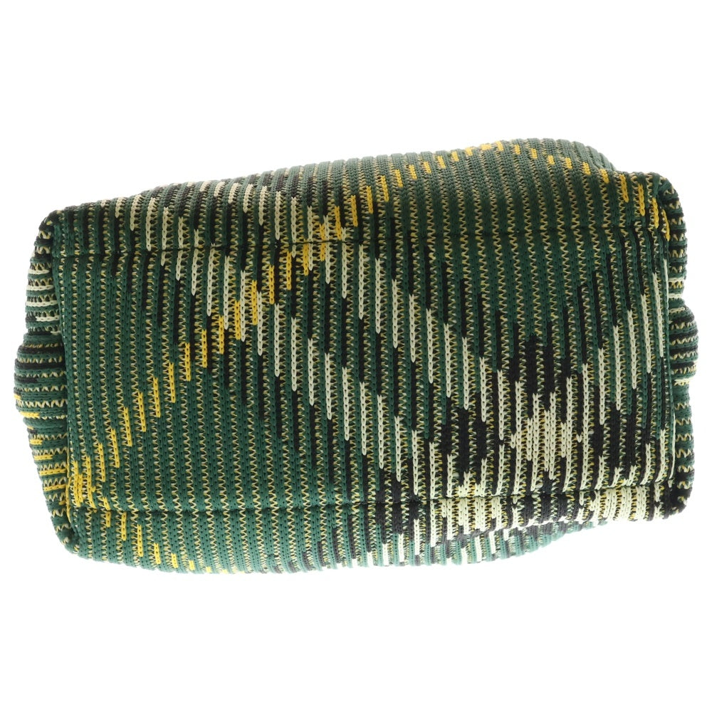 BURBERRY(バーバリー) PEG ミニダッフルバッグ ハンドバッグ グリーン キャンバス