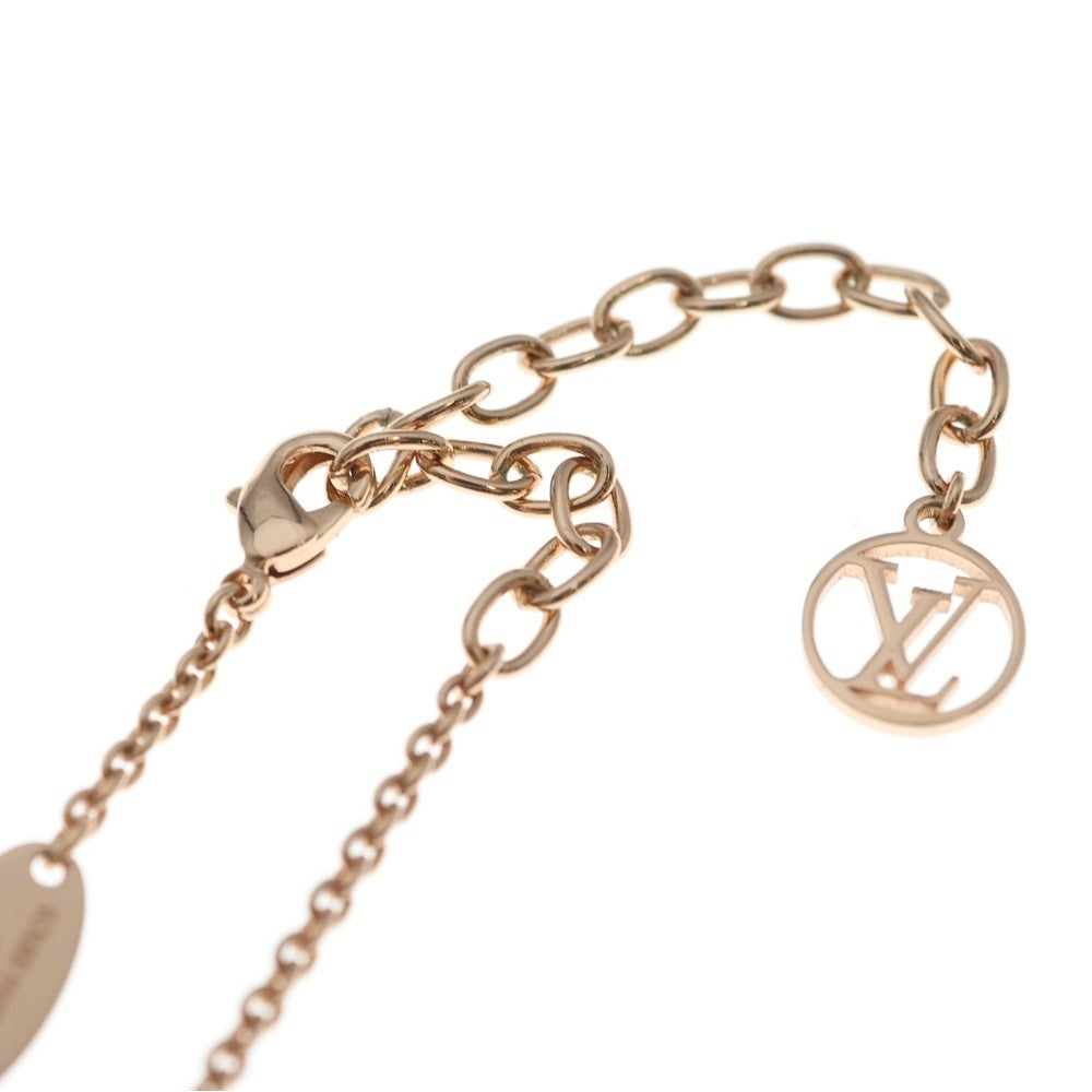 LOUIS VUITTON(ルイヴィトン) コリエ LVアイコニック ネックレス ペンダント チェーン ピンクゴールド GP M00985