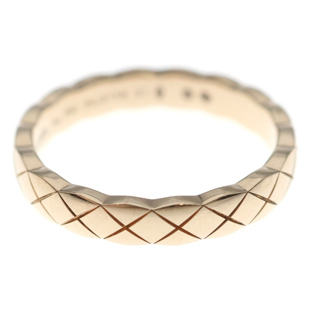 CHANEL(シャネル) ココクラッシュミニ ベージュゴールド K18PG #51 指輪 ジュエリー