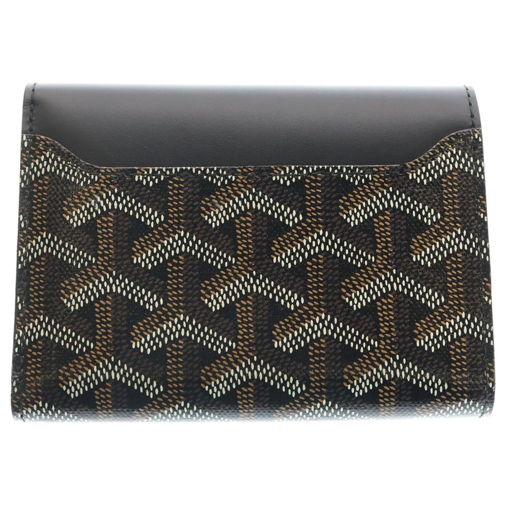 GOYARD(ゴヤール) サン・ガブリエルウォレット ブラック PVC×レザー 財布 レディース