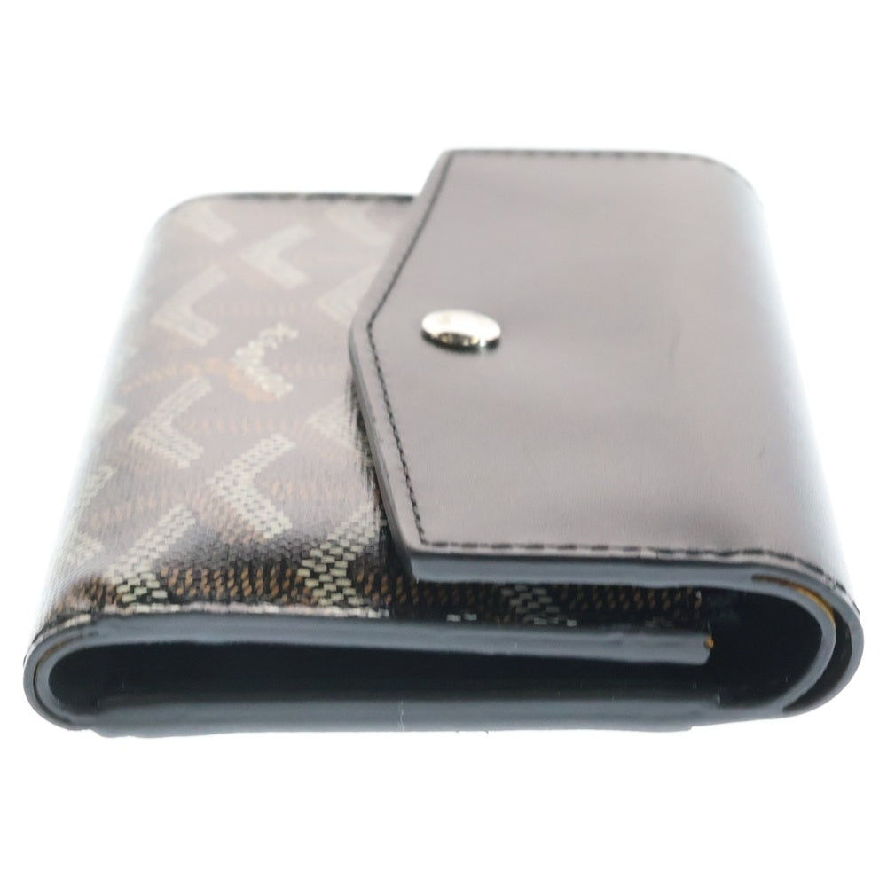 GOYARD(ゴヤール) サン・ガブリエルウォレット ブラック PVC×レザー 財布 レディース