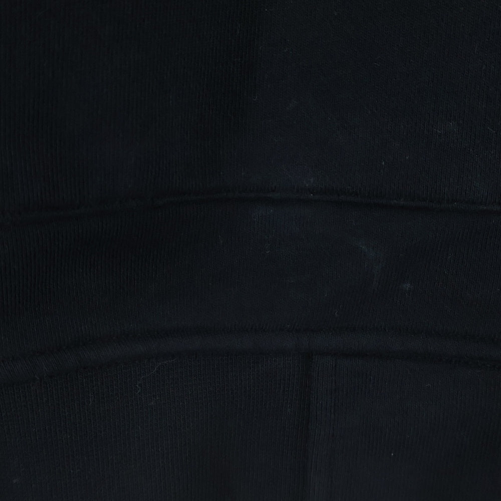 STONE ISLAND(ストーンアイランド) ワッペンロゴ ジップアップ スウェットパーカー フーディー ブラック 101564251