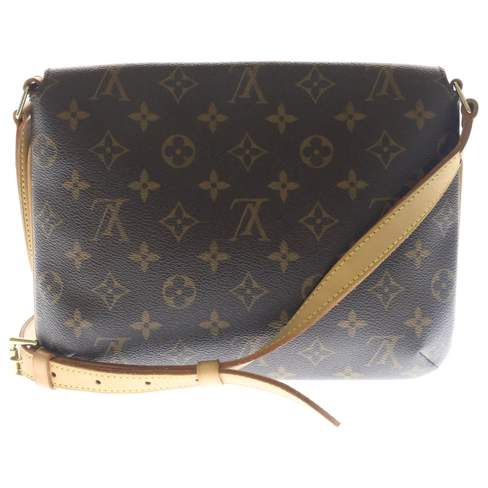 LOUIS VUITTON(ルイヴィトン) モノグラム ミュゼットタンゴ ブラウン PVC M51388 レディース