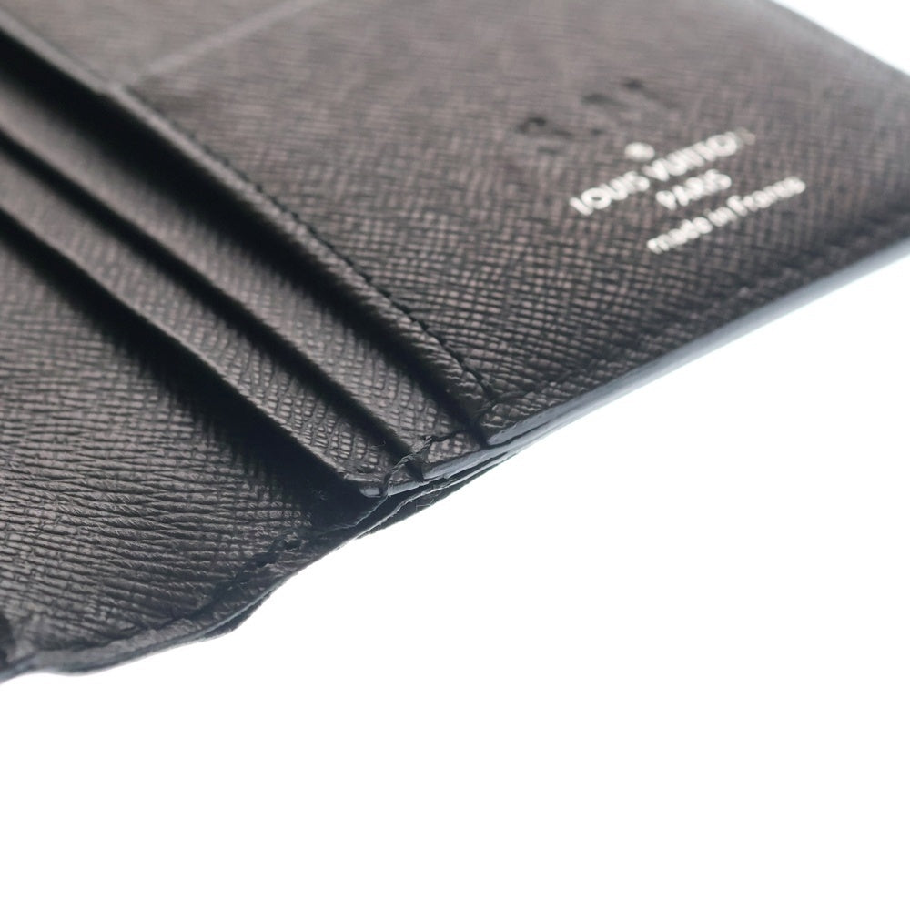 LOUIS VUITTON(ルイヴィトン) ミエグラフィット ポルトフォイユ ブラザ ロングウォレット 長財布 カードケース ブラック レザー×PVC N62665 シルバー金具 レディース