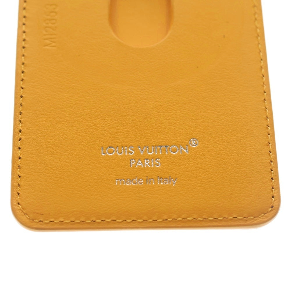 LOUIS VUITTON(ルイヴィトン) モノグラム マカサー ポルトカルトマグネット カードケース オレンジ×ブラウン M12853 レディース