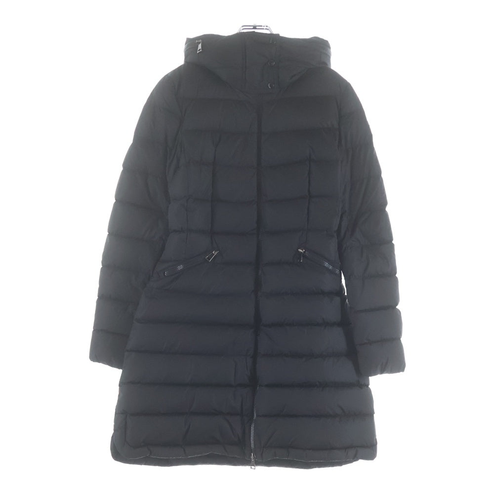 MONCLER(モンクレール) FLAMMETTE GIUBBOTTO フラメッテ フード付ロングダウンジャケット ブラック レディース E20934993105