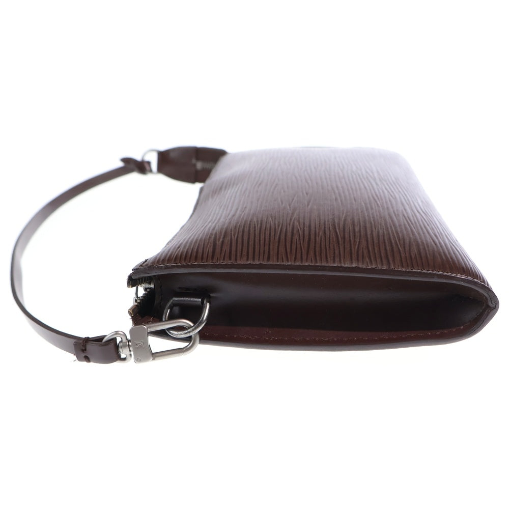 LOUIS VUITTON(ルイヴィトン) ポシェット アクセソワール エピ レザー アクセサリーポーチ シルバー金具 ブラウン M5294D レディース