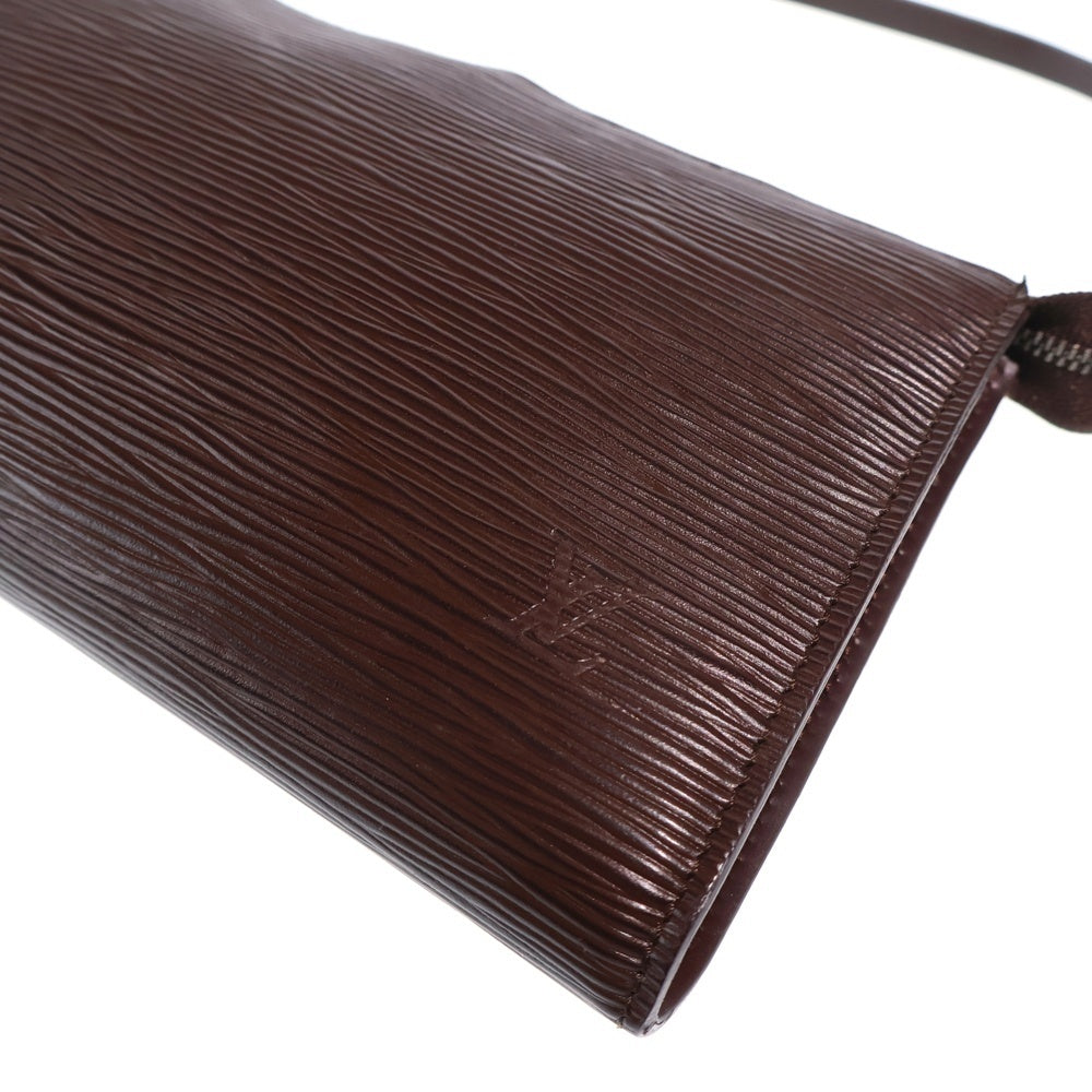 LOUIS VUITTON(ルイヴィトン) ポシェット アクセソワール エピ レザー アクセサリーポーチ シルバー金具 ブラウン M5294D レディース