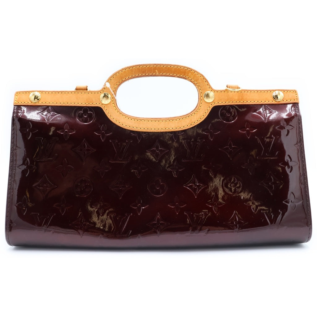 LOUIS VUITTON(ルイヴィトン) モノグラム ヴェルニ ロクスバリードライブ ハンドバッグ ショルダーバッグ パープル M91995 レディース