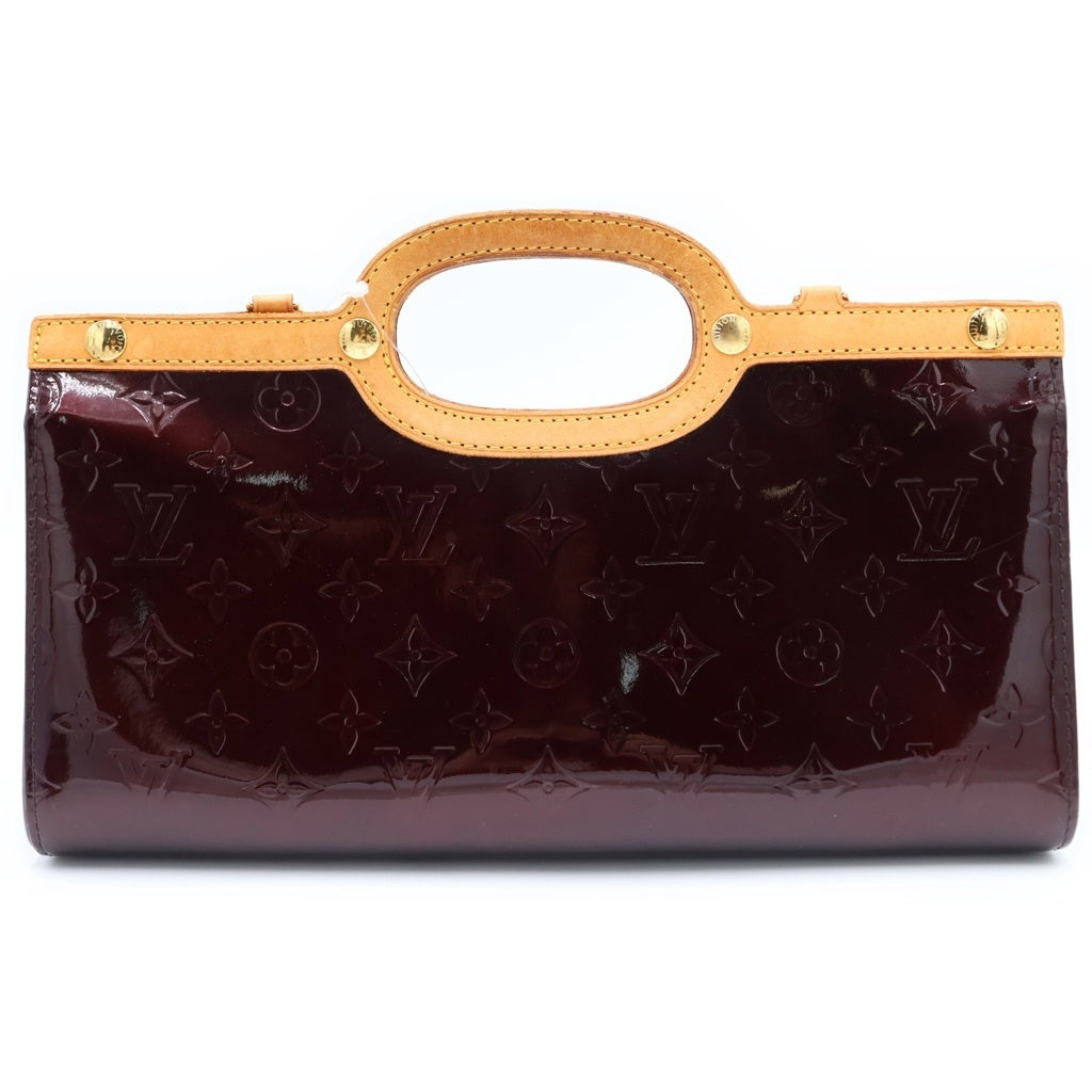LOUIS VUITTON(ルイヴィトン) モノグラム ヴェルニ ロクスバリードライブ ハンドバッグ ショルダーバッグ パープル M91995 レディース