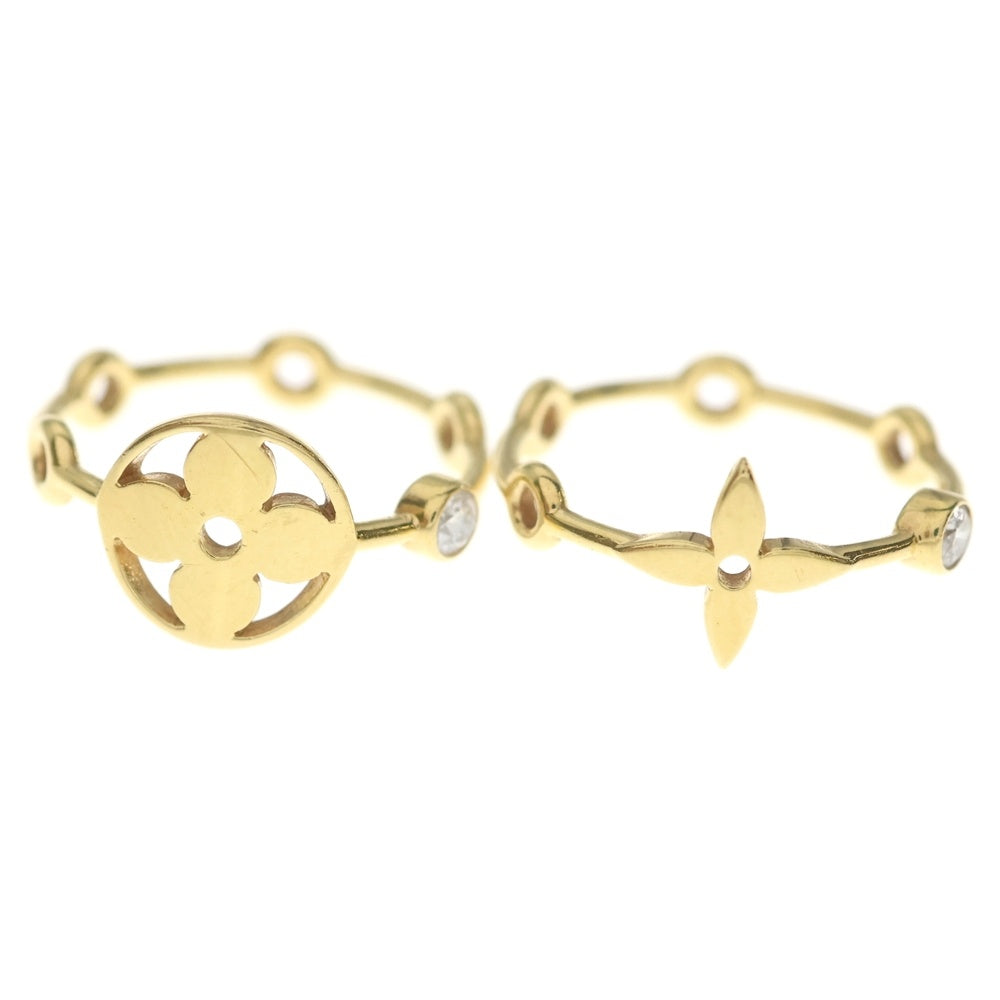 LOUIS VUITTON(ルイヴィトン) モノグラム コンビリング ゴールド 750 3.9g Q9A72