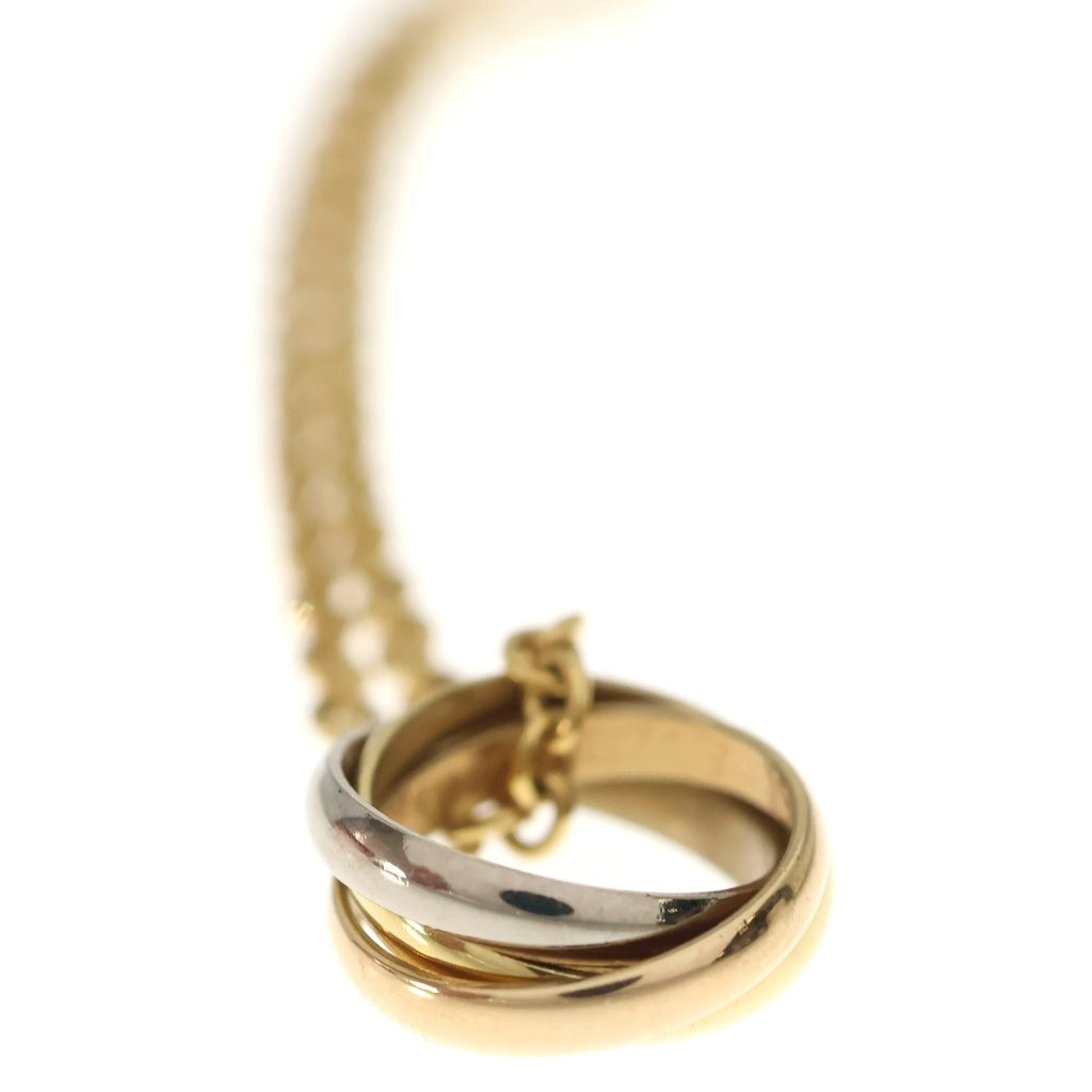 Cartier(カルティエ) ベビートリニティ ネックレス ペンダント チェーン ゴールド×ホワイトゴールド×ピンクゴールド 750YG/PG/WG レディース