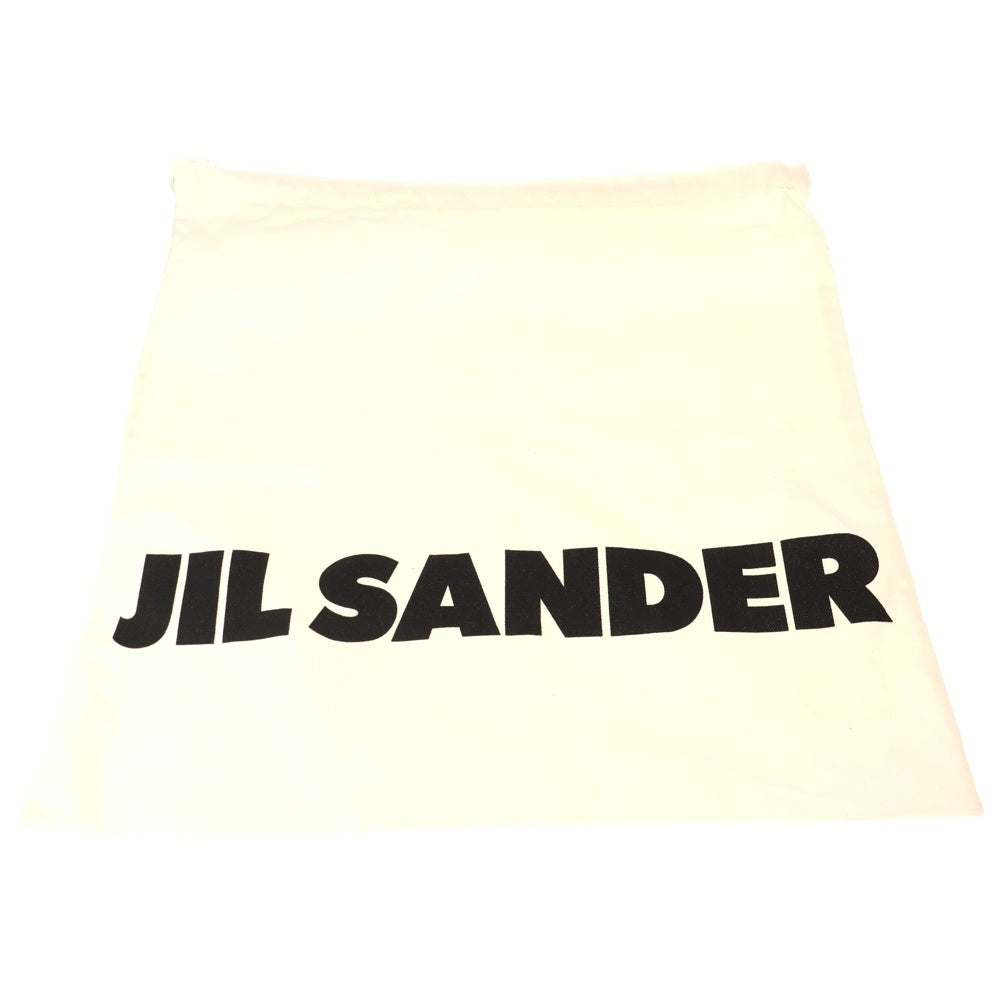 JIL SANDER NAVY(ジルサンダーネイビー) トゥーティー 2WAYバッグ ショルダーバッグ サコッシュ セカンドバッグ クラッチバッグ ケース ポーチ ブラウン レザー シルバー金具 レディース