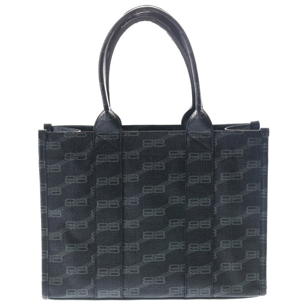 BALENCIAGA(バレンシアガ) ハードウェア スモール ハンドバッグ 2WAYバッグ ショルダーバッグ ブラック レザー 671402 シルバー金具 レディース