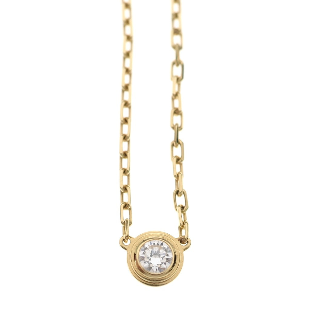 Cartier(カルティエ) ダムールSM 1PDネックレス ペンダント チェーン ゴールド Au750YG レディース