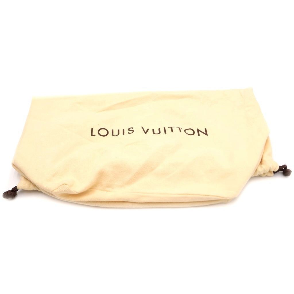 LOUIS VUITTON(ルイヴィトン) モノグラム オデオンPM ショルダーバッグ ブラウン レザー×PVC M56390 ゴールド金具 レディース