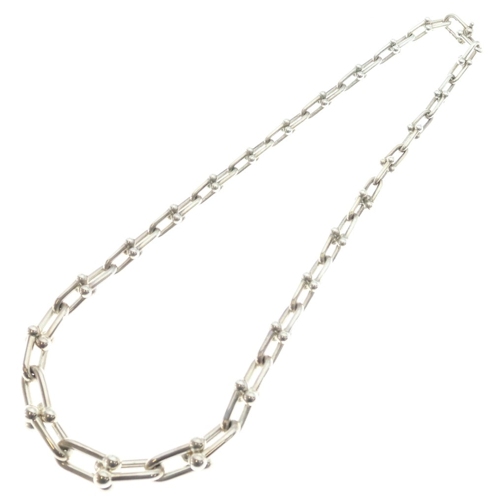 TIFFANY & Co.(ティファニー) ハードウェア グラジュエイテッド ペンダント ネックレス チェーン シルバー Ag925 114.2g レディース