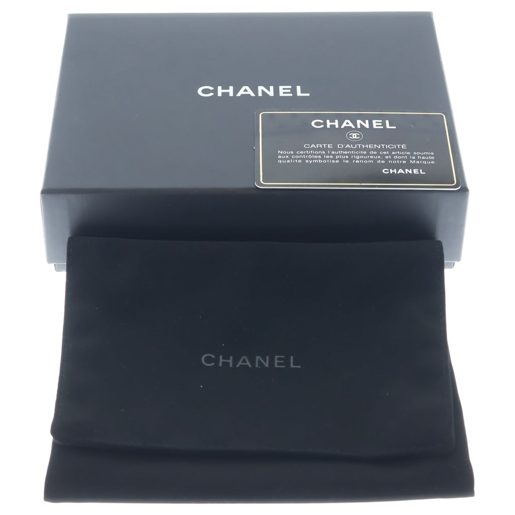 CHANEL(シャネル) ミニチェーンウォレット ショルダーウォレット ベビーピンク キャビアスキン ゴールド金具 レディース