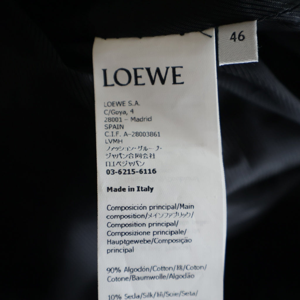 LOEWE(ロエベ) ドレープジャケット ブラック #46 H526Y02WBB