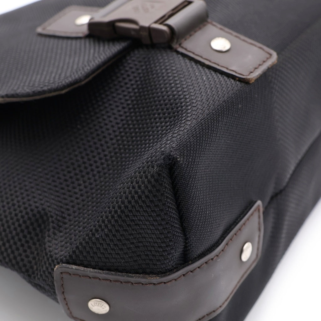 LOUIS VUITTON(ルイヴィトン) ダミエジェアン ルー ショルダーバッグ ブラック ノワール M93079 シルバー金具 レディース