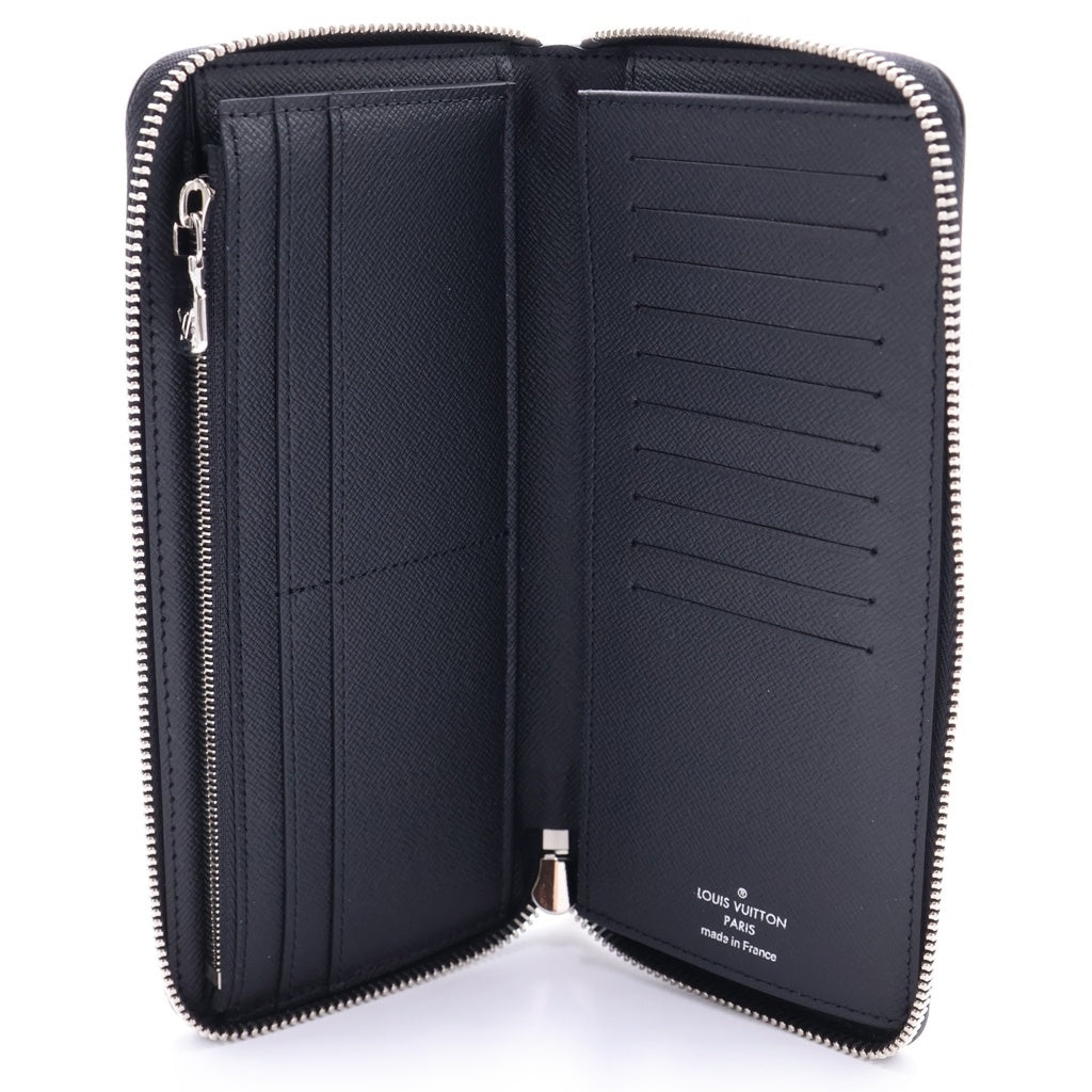 LOUIS VUITTON(ルイヴィトン) ダミエ グラフィット ジッピーウォレット ヴェルティカル ラウンドファスナー 長財布 N63095 ブラック