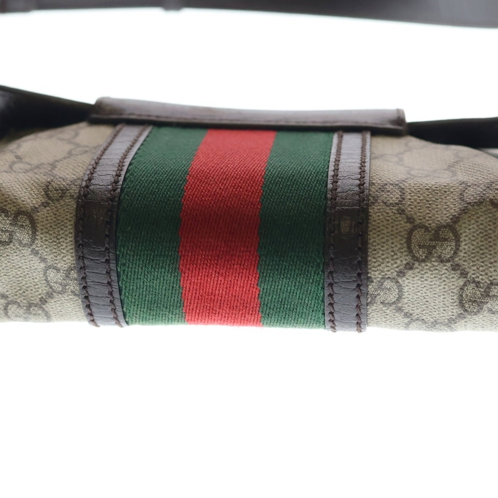 GUCCI(グッチ) GGスプリーム シェリーライン ショルダーバッグ