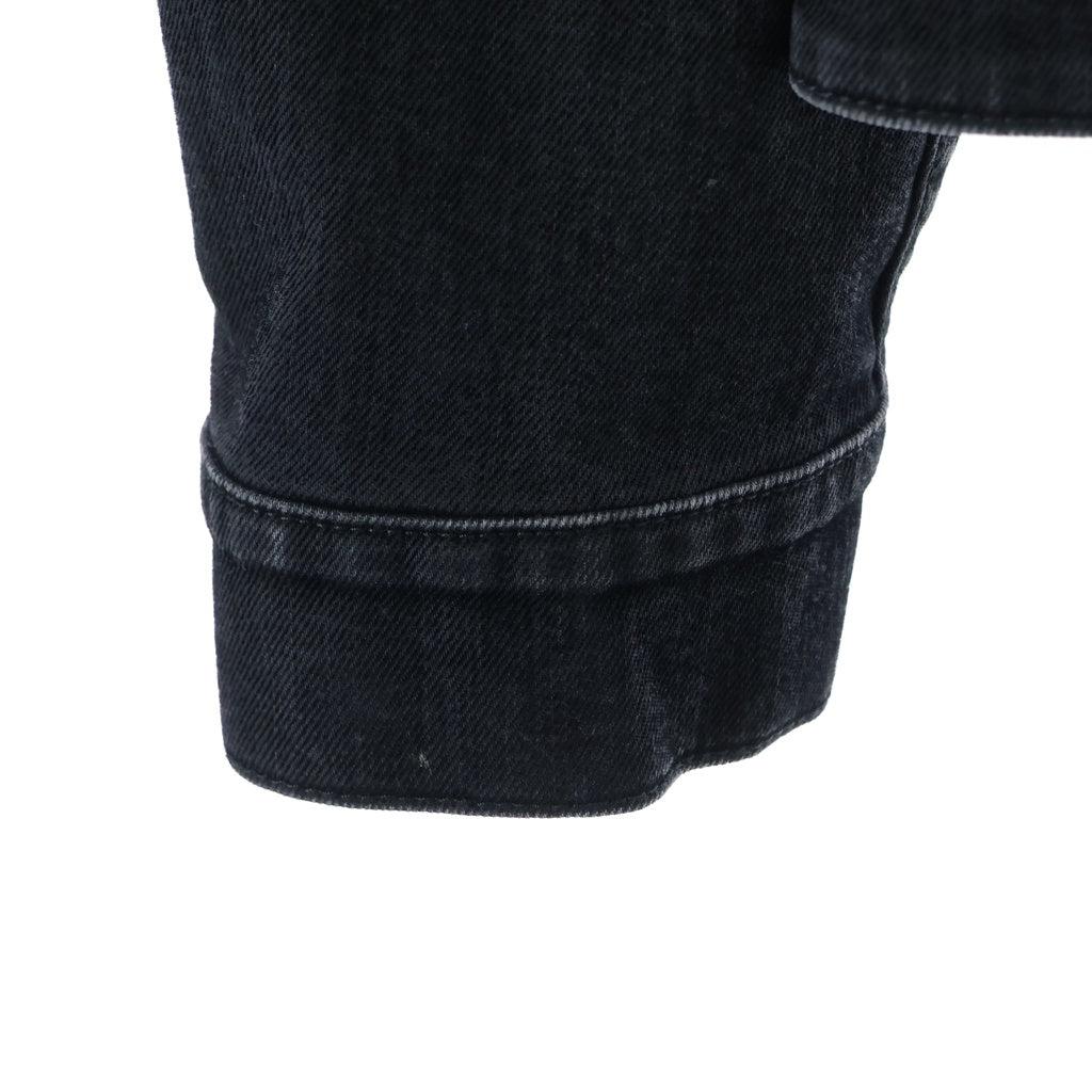 SAINT LAURENT PARIS(サンローランパリ) デニム トラッカージャケット ブラック 597064