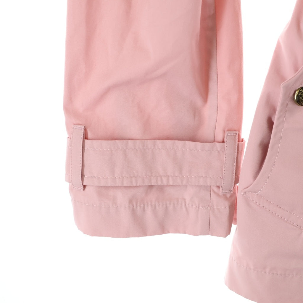 BURBERRY(バーバリー) Fitzrovia フィッツロヴィア トレンチコート ショート ライトウェイトコットン ピンク 8118704 レディース