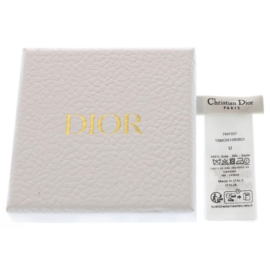Christian Dior(クリスチャンディオール) ミッツァ ツイリー スカーフ ブラック×ホワイト レディース