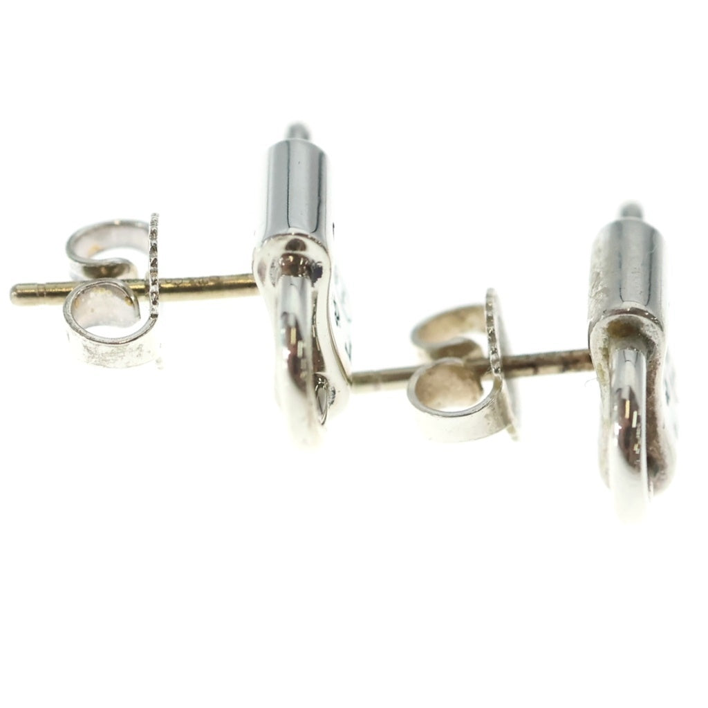 TIFFANY & Co.(ティファニー) 1837 ダブル ロック スタッド ピアス シルバー スモール Ag925 レディース