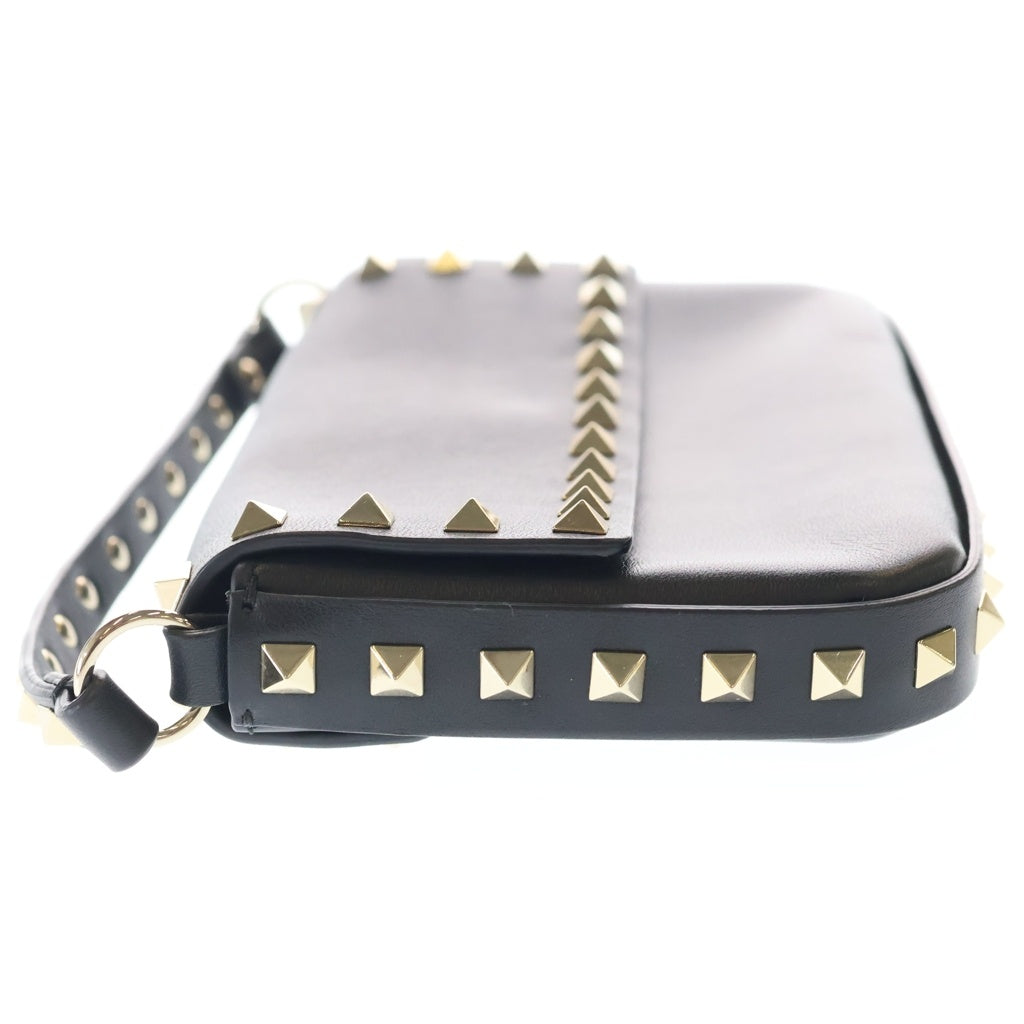 VALENTINO(ヴァレンティノ) ロックスター ロックスタッズ ミニバッグ ショルダーバッグ レザー ゴールド金具 レディース