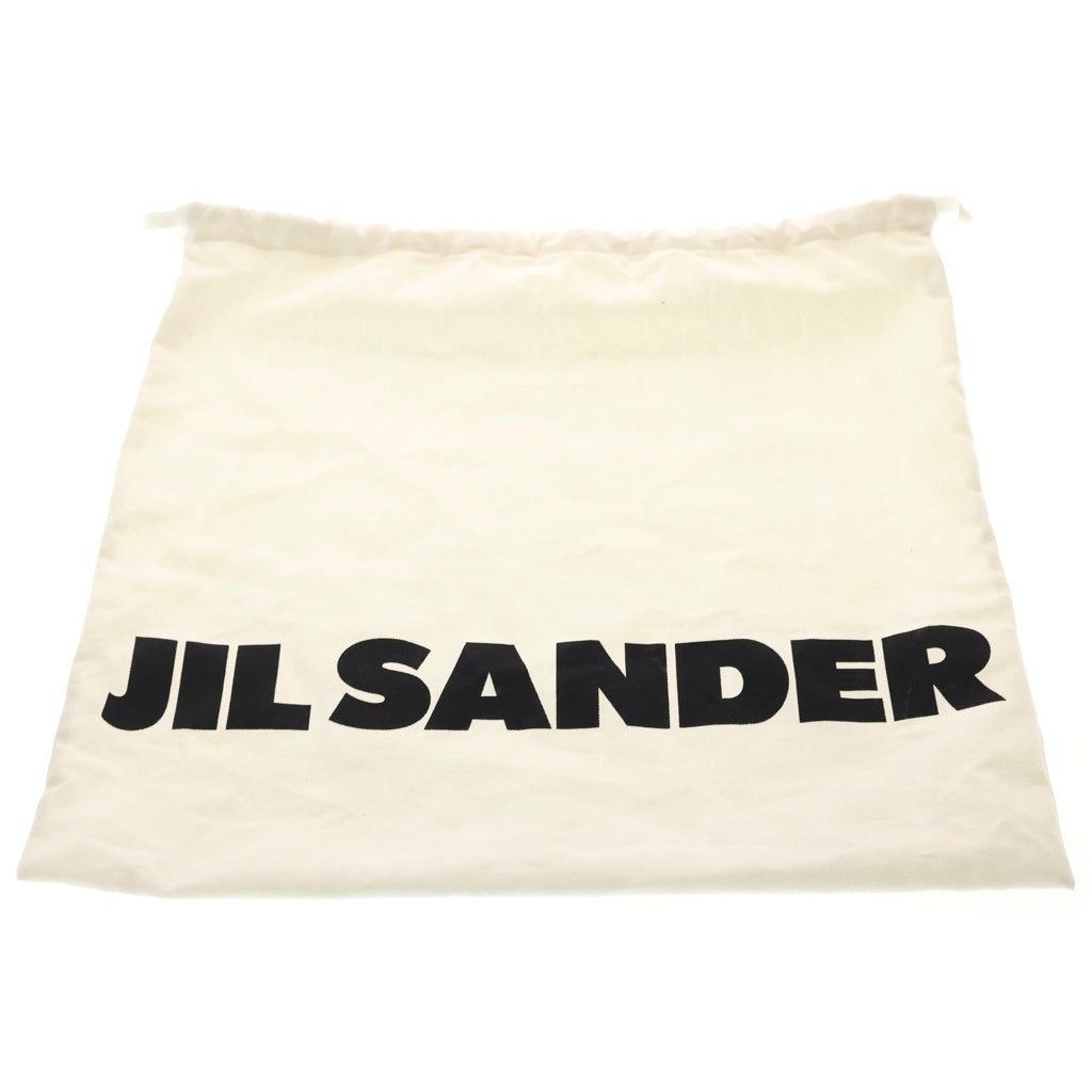 JIL SANDER NAVY(ジルサンダーネイビー) カンノーロ ショルダーバッグ ブラックレザー ゴールド金具 レディース