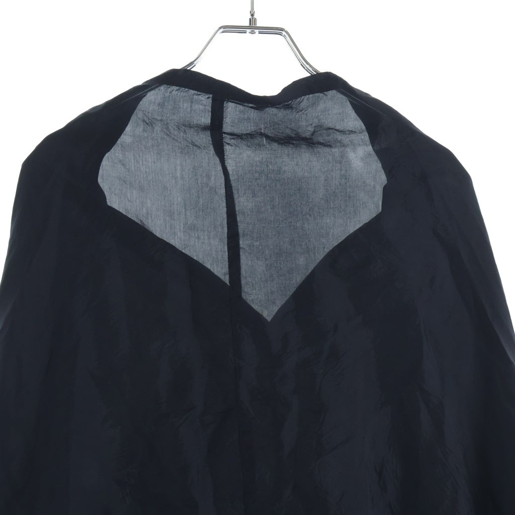 COMME des GARCONS(コムデギャルソン) 23SS AD2022 変形 キュプラ クロップド 長袖 トップス ブラック レディース RK-B010