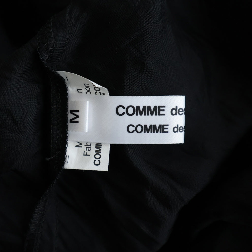 COMME des GARCONS(コムデギャルソン) 23SS AD2022 変形 キュプラ クロップド 長袖 トップス ブラック レディース RK-B010