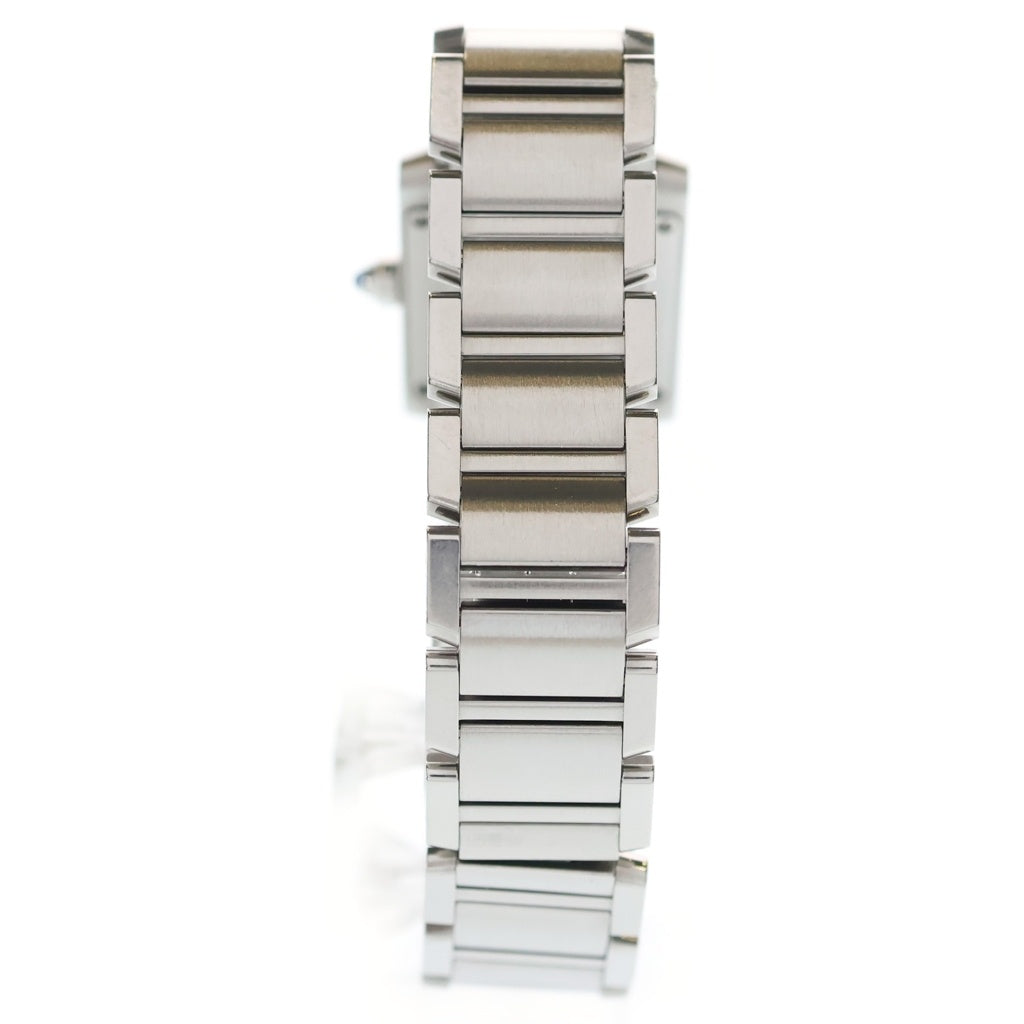Cartier(カルティエ) タンクフランセーズSM SS/QZ ステンレス クォーツ クオーツ 腕時計 W51008Q3 白文字盤 レディース