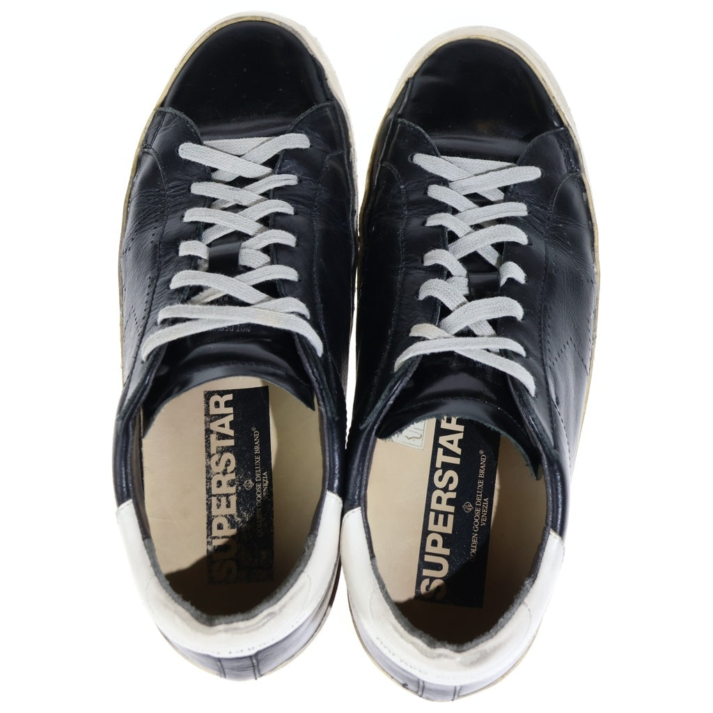 GOLDEN GOOSE DELUXE BRAND(ゴールデングースデラックスブランド) ローカットスニーカー シューズ レザー #41 ブラック