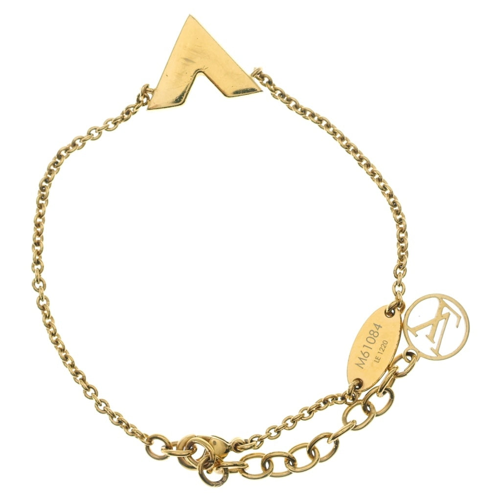 LOUIS VUITTON(ルイヴィトン) ブラスレ エセンシャルV ブレスレット ゴールド GP M61084 レディース