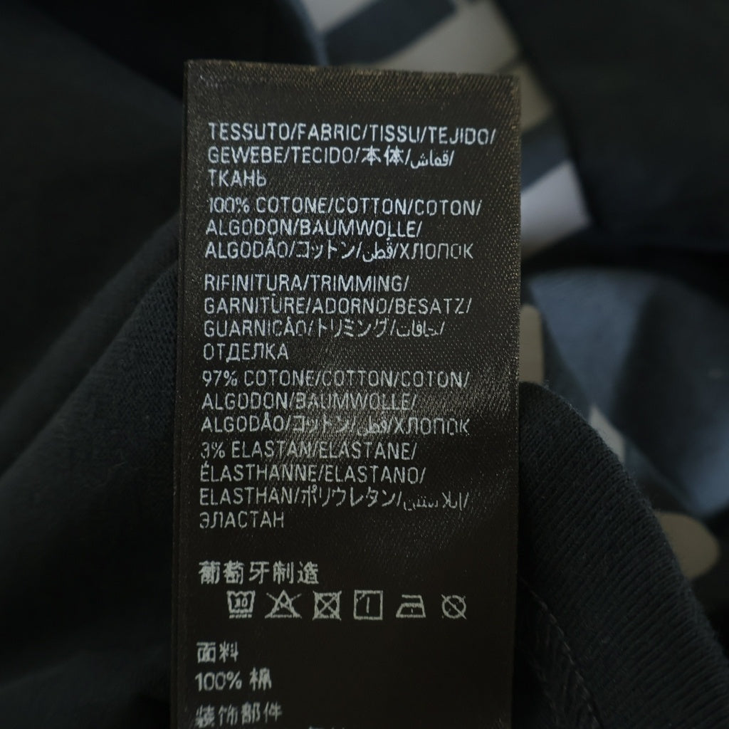 BALENCIAGA(バレンシアガ) フロントロゴプリントTシャツ ブラック #M