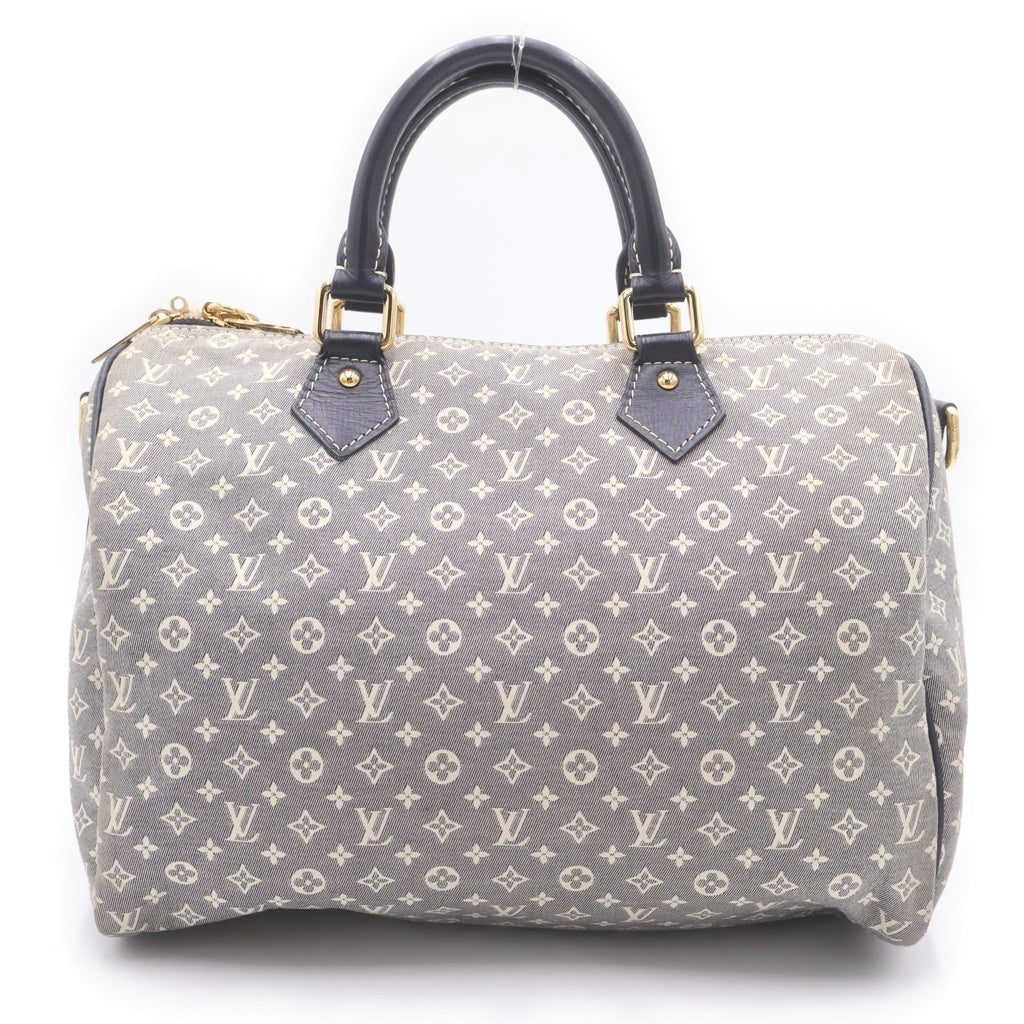 LOUIS VUITTON(ルイヴィトン) モノグラムミニラン スピーディバンドリエール30 2WAYバッグ ハンドバッグ ボストンバッグ ショルダーバッグ レザー×キャンバス M56703 ゴールド金具 レディース
