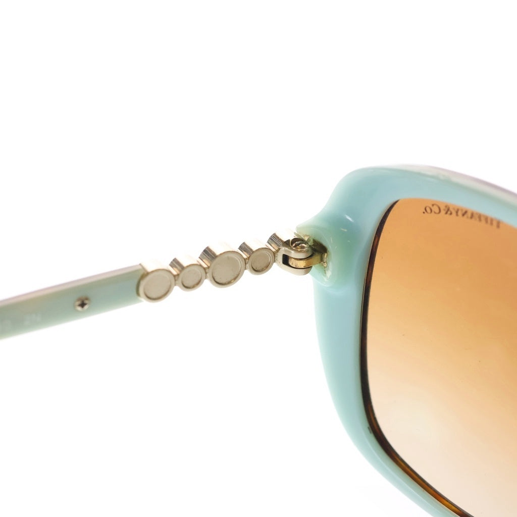 TIFFANY & Co.(ティファニー) ラインストーン サングラス プラスチック ブルー TF4121