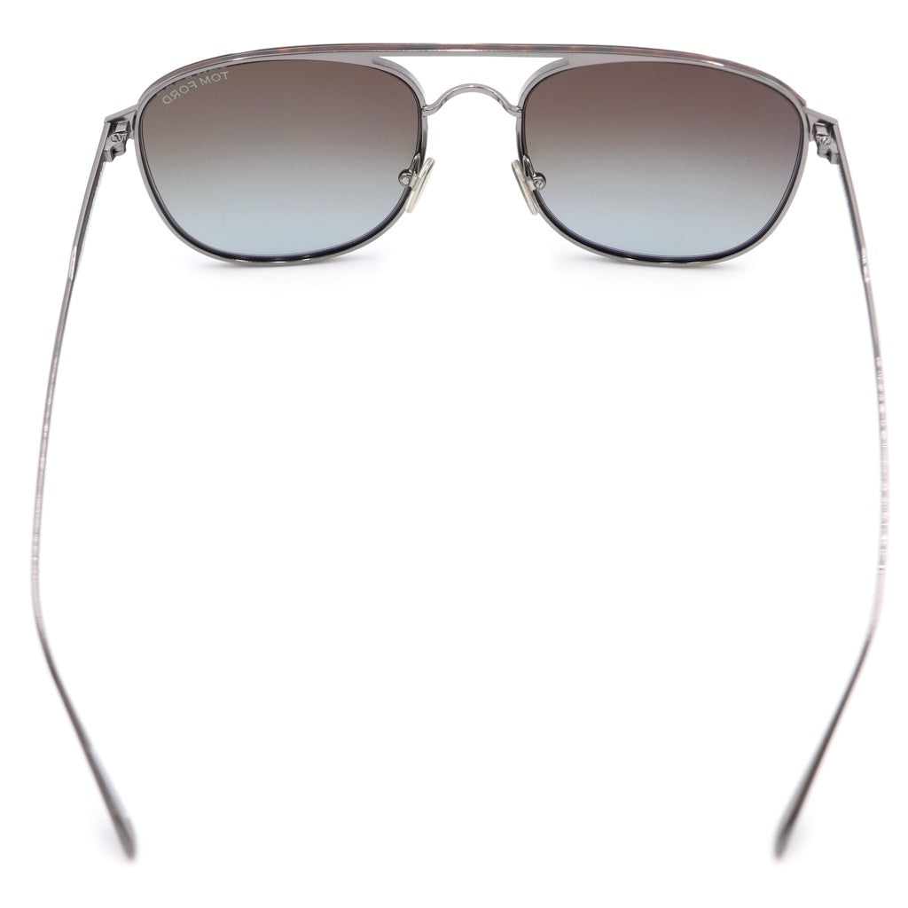 TOM FORD(トムフォード) JAKE TF827 サングラス アイウェア メガネ 眼鏡 カラーレンズ ティアドロップ シルバー