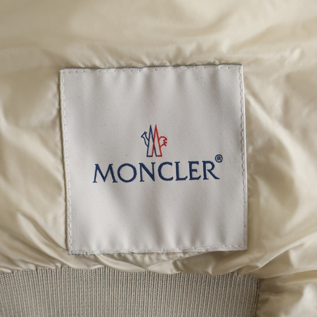MONCLER(モンクレール) ダウンベスト ライトブルー×アイボリー #12 19541A00017 53048 レディース