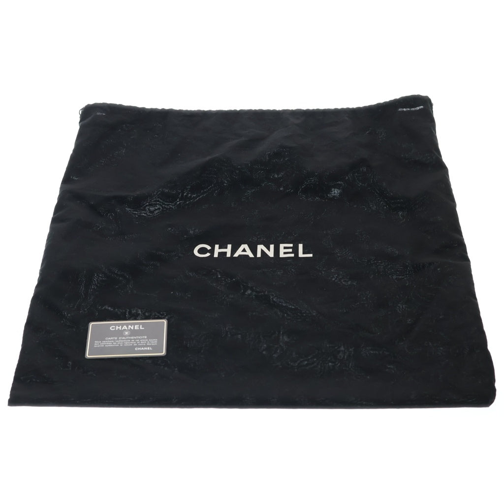 CHANEL(シャネル) ココマーク フリンジ チェーンショルダーフラップバッグ ハンドバッグ ブラウン レザー シルバー金具 レディース
