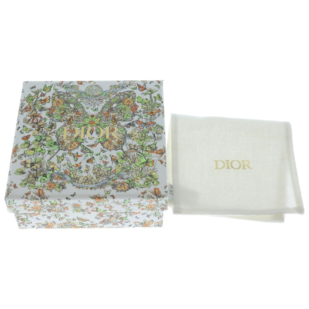 Christian Dior(クリスチャンディオール) CDロゴ ラインストーン チェーン ブレスレット ゴールド レディース