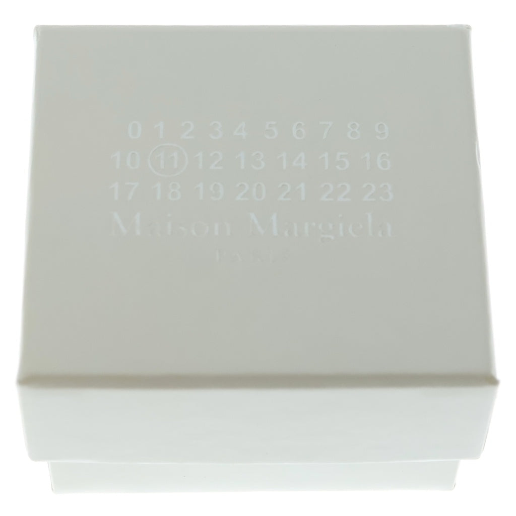 Maison Margiela(メゾンマルジェラ) SQUARE CHEVALIER RING スクエア シュヴァリエ スモーキークォーツ コンビ リング 指輪 ゴールド/シルバー SM1UQ0085 レディース