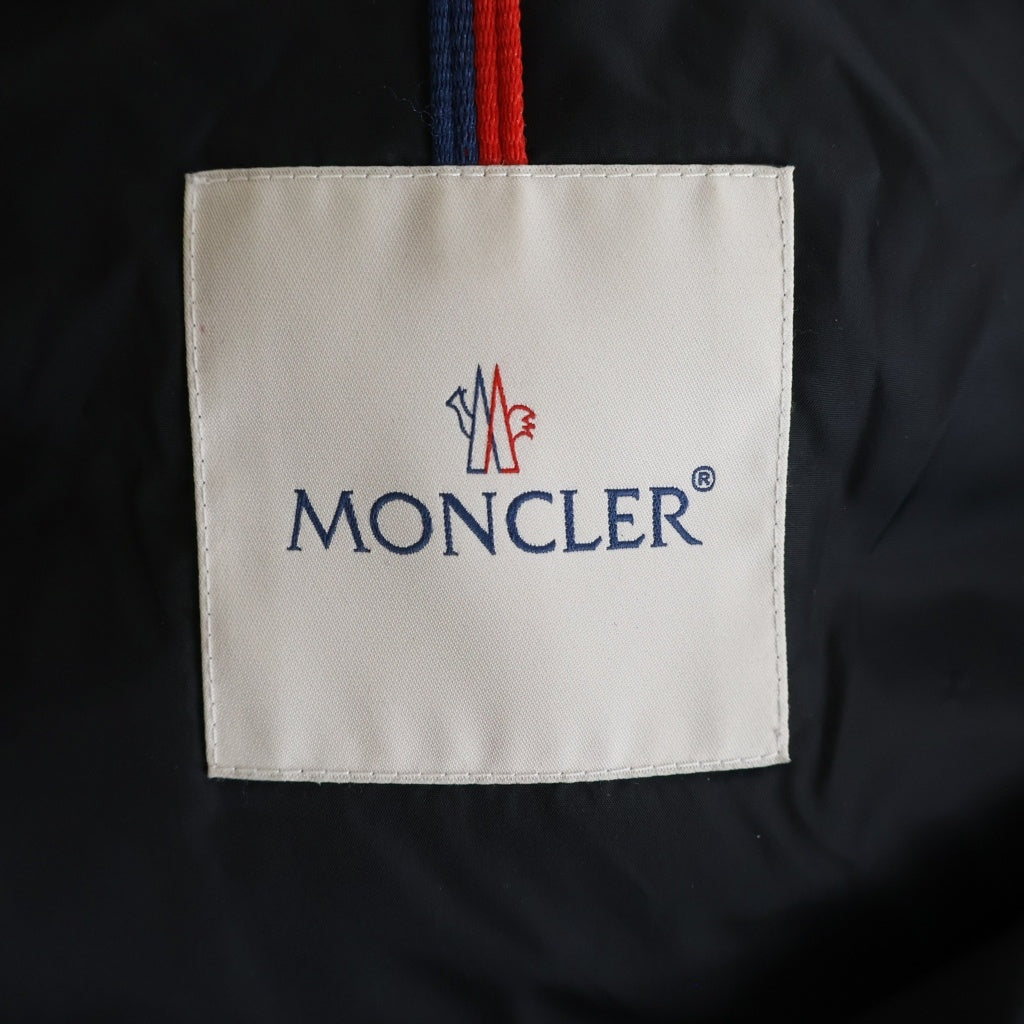 MONCLER(モンクレール) 24AW CUPIDONE GIUBBOTTO キュピドン ファー付き ジップアップ ナイロン ショート ダウンジャケット ブラック J20931A00177 59685 レディース