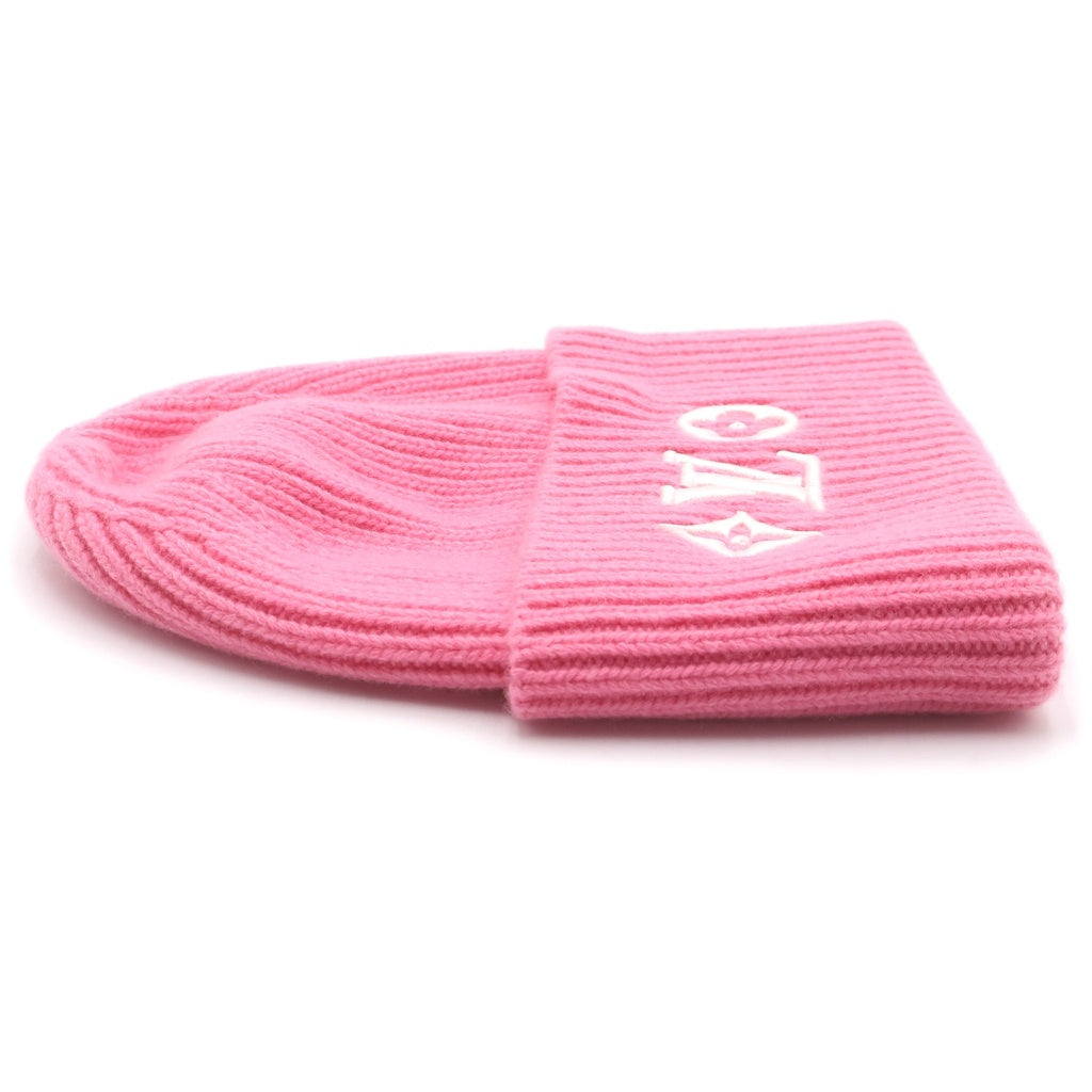 LOUIS VUITTON(ルイヴィトン) LV Headline Beanie LVヘッドライン ビーニー ニット帽 キャップ ピンク M78927 レディース