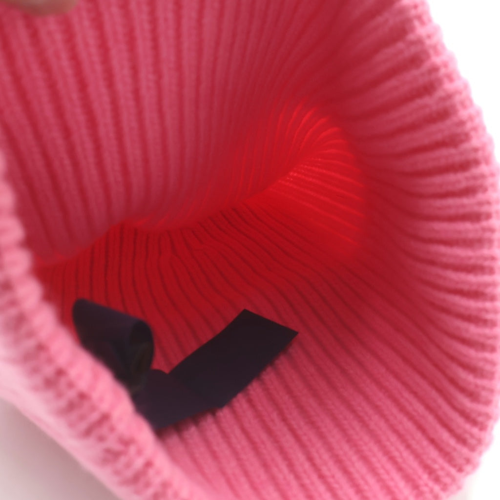 LOUIS VUITTON(ルイヴィトン) LV Headline Beanie LVヘッドライン ビーニー ニット帽 キャップ ピンク M78927 レディース