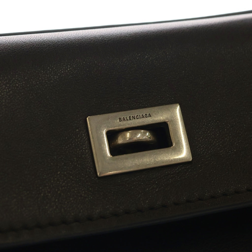 BALENCIAGA(バレンシアガ) ロデオ スモール レザー 2WAY ハンドバッグ ショルダーバッグ ブラック 789779 レディース